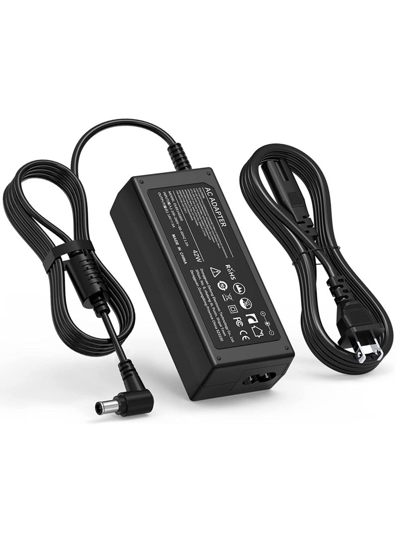 14V DC Power Cord for Samsung. SyncMaster 15" 17" 18" 19" 20" 22" 23" 24" 27" TV LCD/TFT 770 LCD Monitor Adapter Power Supply Charger - Image 1