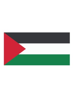 دروبلايت راية علم فلسطين / قماش مطبوع علم فقط بدون إطار 120 سم × 60 سم 