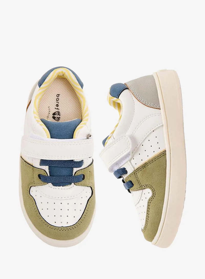 بيرفيت Boys Panelled Hook & Loop Sneakers