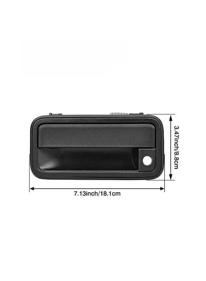 1pc Exterior Door Handle Front Left Right For Chevrolet Chevy Tahoe Suburban C1500 C2500 C3500 K1500 K2500 K3500 GMC Yukon 15742233 RL Auto Exterior Part Truck Door Part Oem Style Corrosion Resistant Precision Fit Car Door Pull Vehicle Restorers Chevy Owners - Image 2