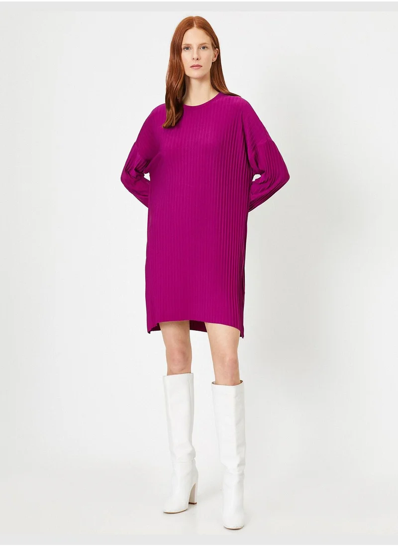 كوتون Crew Neck Tunic