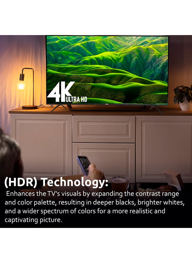 NIKAI 70 Inch Smart TV, 4K Ultra HDR, LED WebOS Platinum Series, 60Hz, Magic Remote, Cinema Screen Design, Dolby Audio, Smart Voice Control, Apps YouTube, Netflix, Amazon Prime, Model Year 2023, 2 Year Warranty - NIK70MEU4STN Black - Image 3
