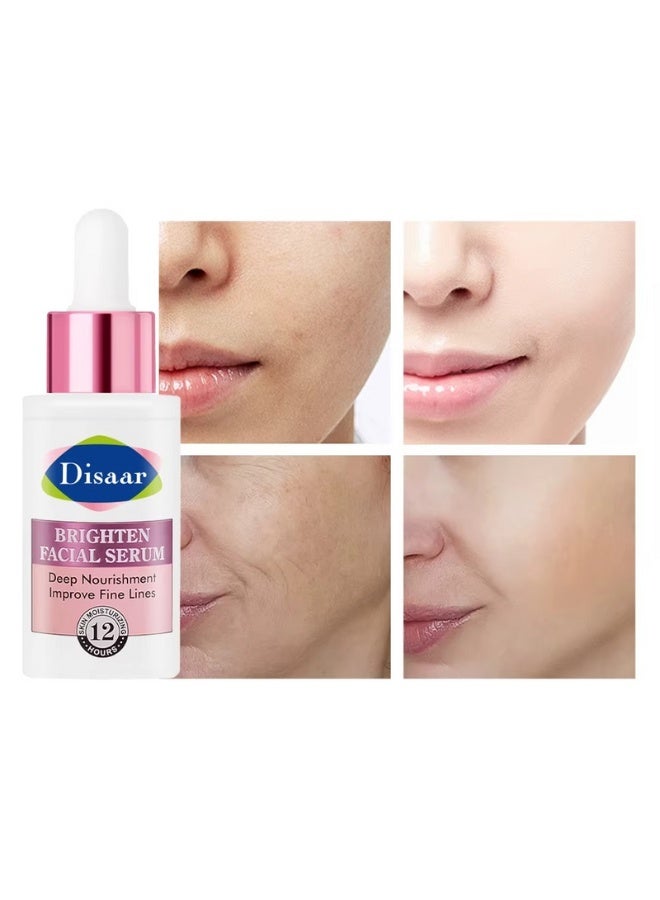 Disaar Brighten Facial Serum Deep Nourishment Improve Fine Lines Anti Aging Hydrating Whitening Serum For Face 30ml - Image 5
