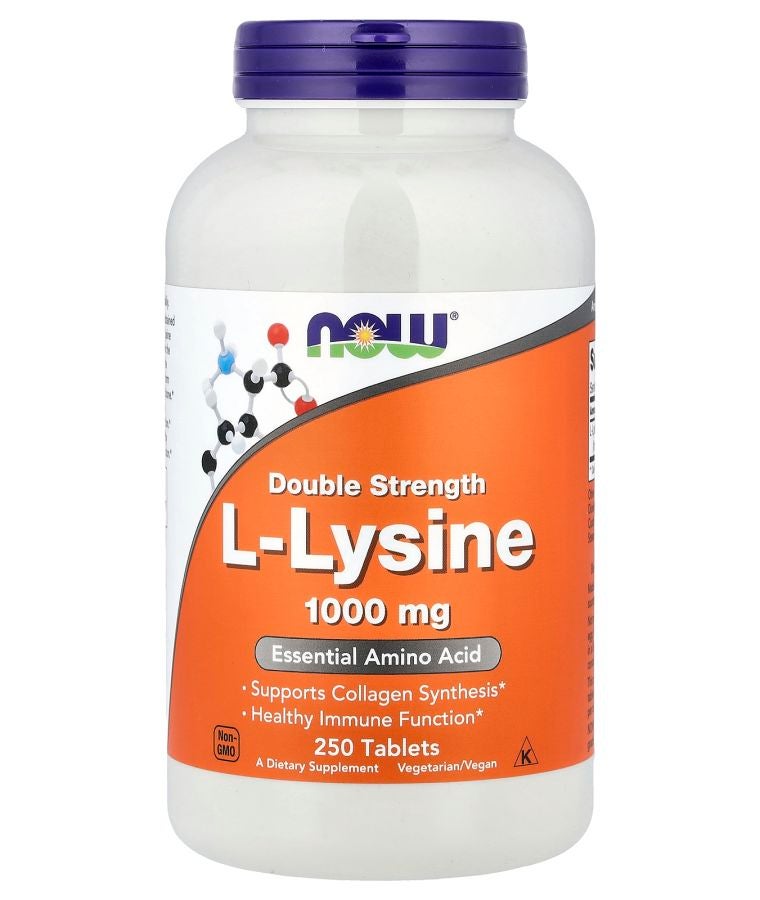 now L-Lysine 1000 mg 250 Tablets