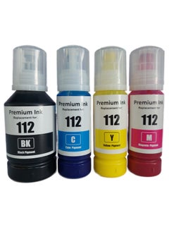 Premium Compatible 112 Color Bulk Water Based Bottle Refill DGT Pigment Ink For Epson Ecotank L15160 Printer  - Image 1