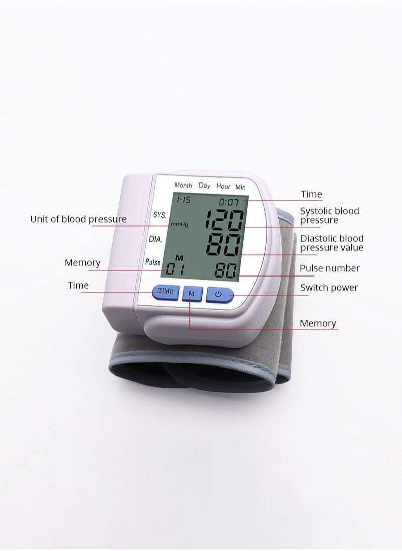 ULHYC - Automatic Digital Wrist Blood Pressure Machine & Monitor - Image 1