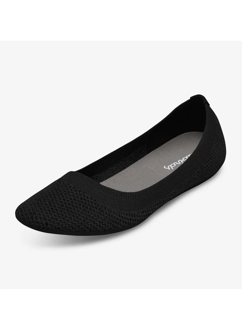 Allbirds Women's Tree Breezer - Jet Black (Black Sole)  Sneakers