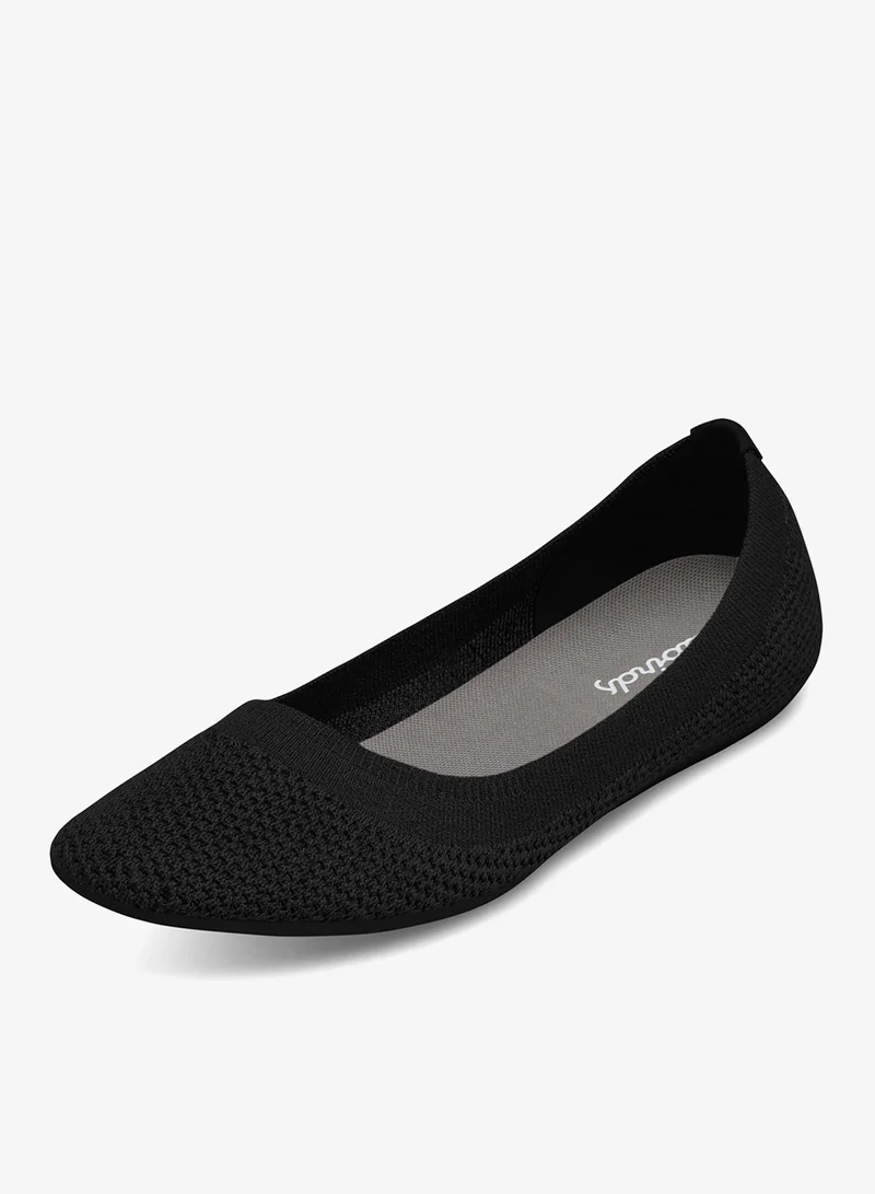 اول بيردز حذاء نسائي شجري - أسود فحمي نعل أسود