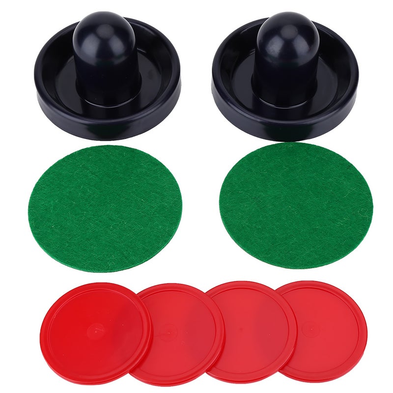 Plastic Lightweight Goalies Ice Hockey Pushers Pucks Set Replacement for Tables Game - Image 1
