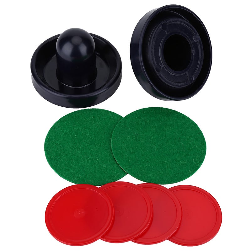 Plastic Lightweight Goalies Ice Hockey Pushers Pucks Set Replacement for Tables Game - Image 2