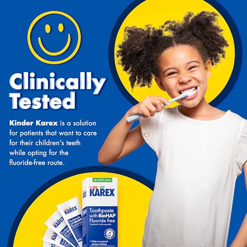 KAREX Kinder Karex Hydroxyapatite Kids Toddler Toothpaste I Fluoride Free I Clinically Tested I 2.3 oz - Image 3