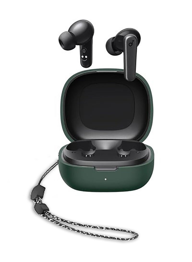 Case for Soundcore P20i/Anker R50i Case Cover, Protective Skin Compitable with Anker P20i/Anker R50i Wireless Earbuds (Green)  - Image 1