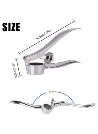 Stainless Steel Kitchen Tool Gadget Ginger Garlic Press Nut Cracker Crusher, silver, LZM009, Garlic Presses - pzsku/ZDD8B15E26B7759245542Z/45/1751963803/60b290b9-c412-4b3d-8598-4bdcd8e54b8e