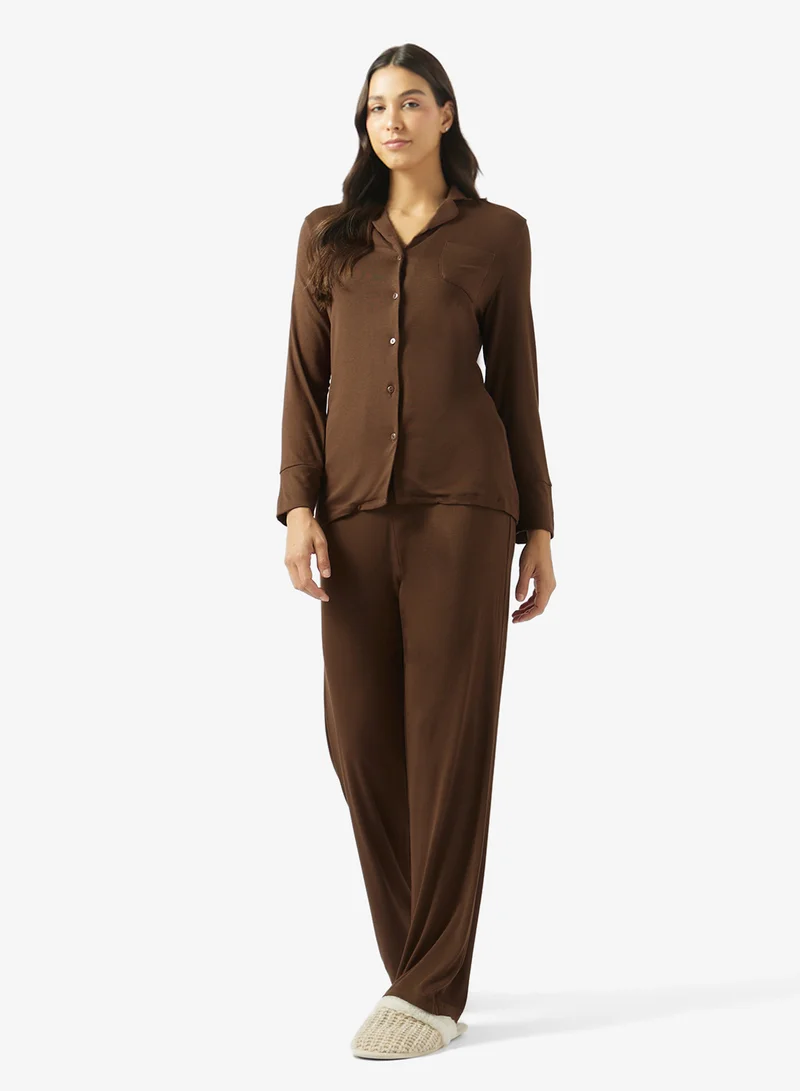 Ella  Soft Jersey Pyjama Set for Women | Best Price UAE