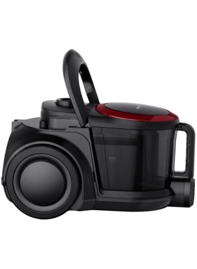 Toshiba Bagless Vacuum Cleaner_2000 watt - 1.8 liter dust container designed for high - performance dry cleaning - Black with a Red ring- VC-BL200(B) 1.8 L 2000 W VC-BL200(B) Black with ring Red - Image 3
