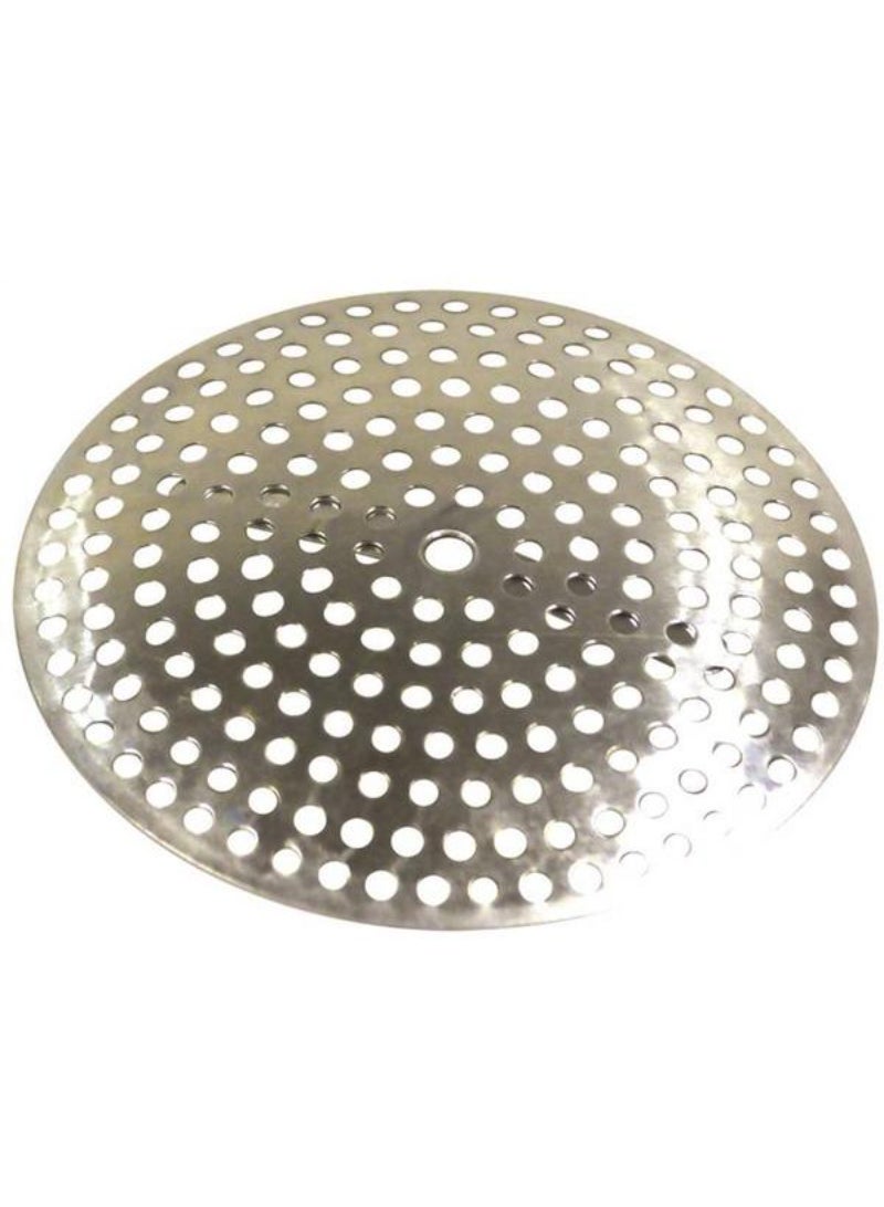 Plumb Pak Aluminium Drain Protector Sink Strainer with Clip Silver 3inch 3083771