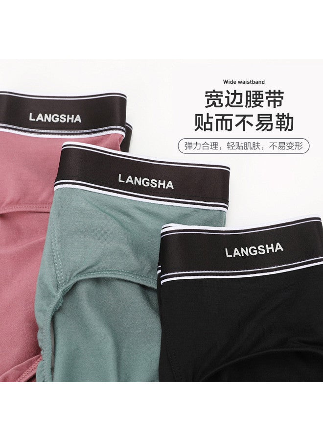 LANG SHA 3 Pieces  Modal Men's Underwear Men's Underwear Briefs Teen Panties - Image 4