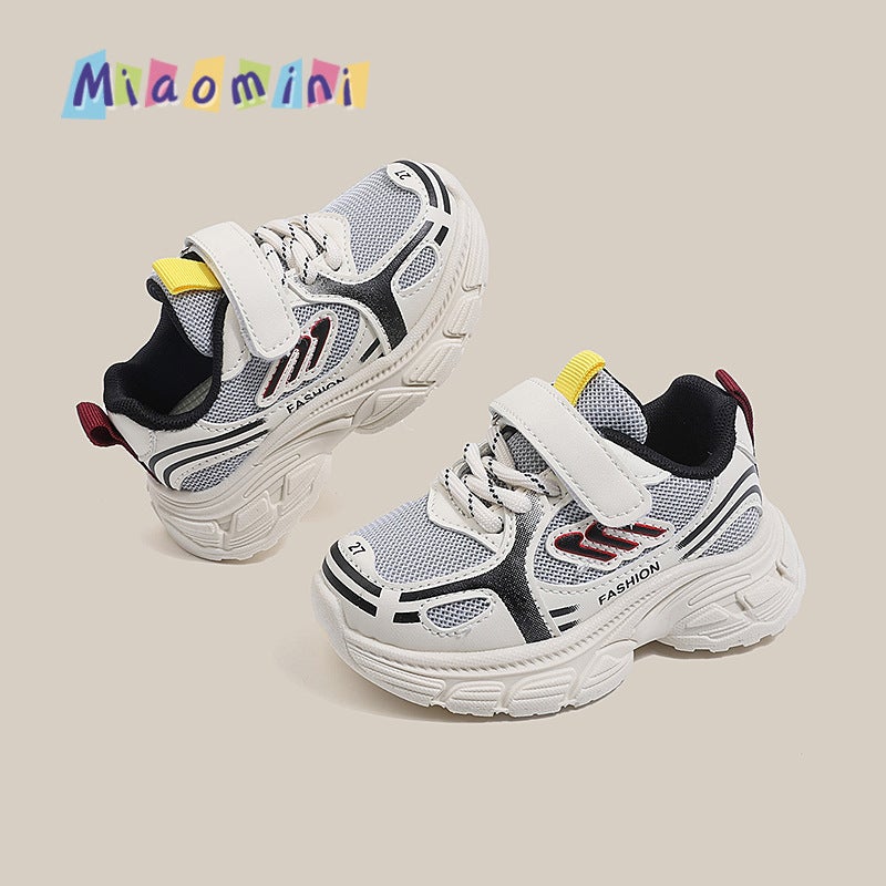 Mesh Sneakers Lightweight Flexible Sole Walking Shoes For Kids Indoor And Outdoor Activities - Image 3