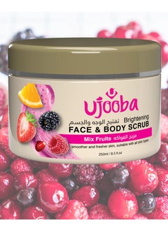 Ujooba Face And Body Scrubs Mix Fruits 250 ML 