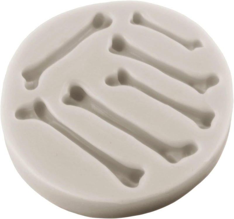 MINFEIDMS Halloween Theme Fondant Molds Bone Candy Molds For Cake Decorating Cupcake Topper Candy Chocolate Gum Paste Polymer Clay - Image 4