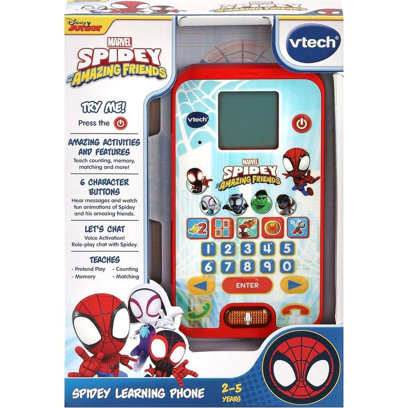 vtech هاتف التعلم سبايدي من VTech مارفل سبايدي وأصدقائه المذهلين - Image 1