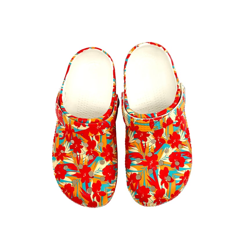 Children'S Clogs, Boys And Girls Printed Toe-Toe Beach Shoes, Clogs, Toe-Toe Sandals And Slippers, - Image 2