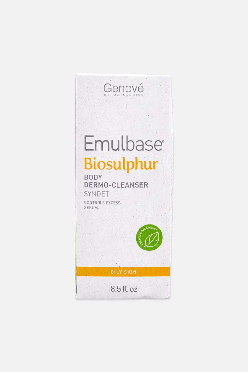 Genove Emulbase Bio Sulphur Cleanser, 250ml - Image 1