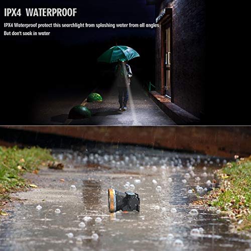 ODEAR Rechargeable Headlamp, Super Bright LED Head Lamp Flashlight Waterproof Headlight with Built in Battery for Outdoor Camping Fishing Hiking Running Right Ride - Image 2