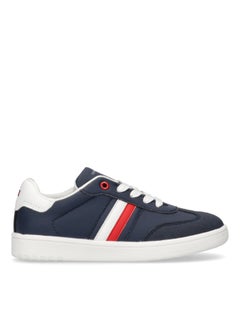 TOMMY HILFIGER Kids Stripe Lace Up Low Top Sneakers  - Image 2