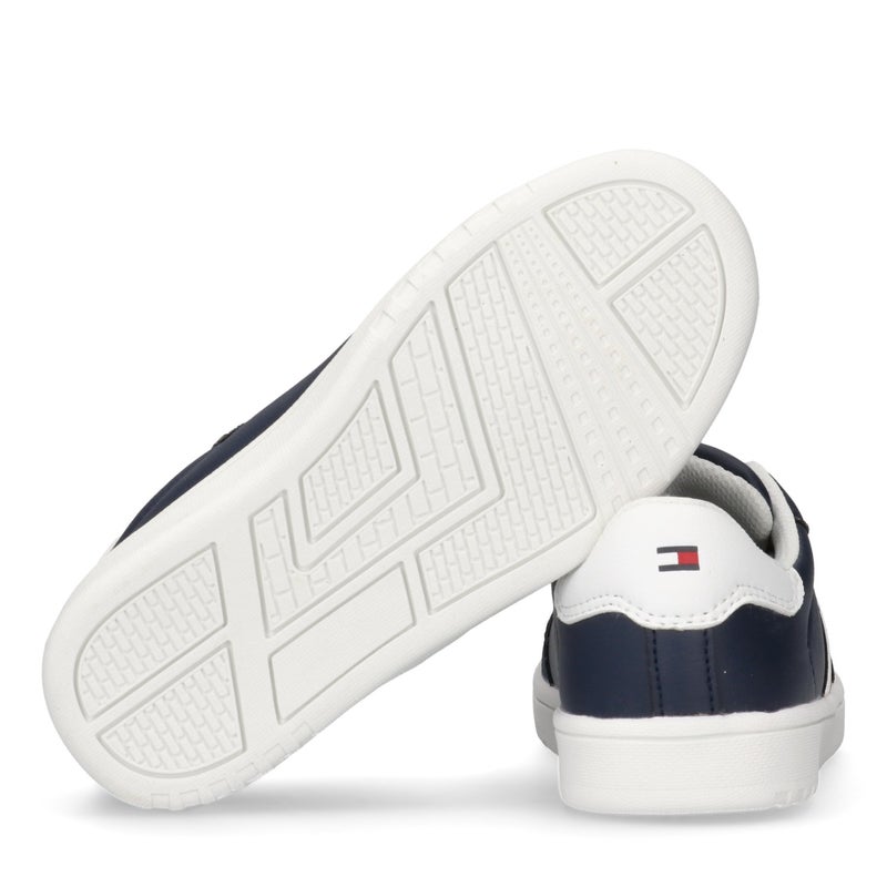 TOMMY HILFIGER Kids Stripe Lace Up Low Top Sneakers  - Image 5