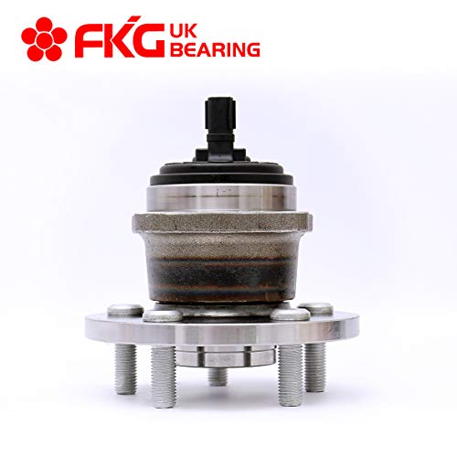 FKG 512403 Rear Wheel Bearing Hub Assembly fit for 2009-2016 Toyota Corolla, 2009-2010 Ponitac Vibe FWD 1.8L 4Cyl L, 2009-2014 Toyota Matrix FWD 1.8L 5Cyl L, 5 Lugs - Image 2