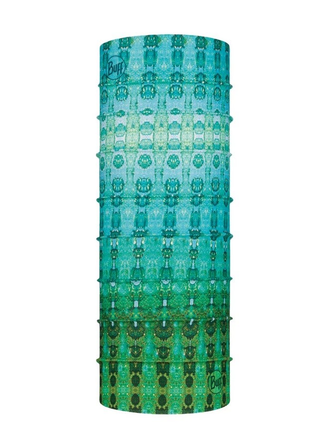 BUFF CoolNet UV Neck Gaiter, UPF 50 Sun Protection, Breathable, Cooling Bandana, Versatile, Quick Dry Face Mask, Polywog, Adult Size