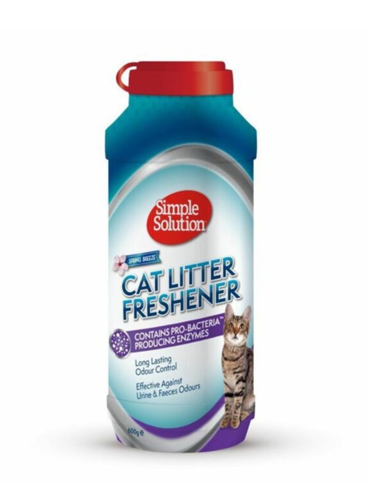 Simple Solution Simple Solution – Cat Litter Freshener with Spring Breeze Scent – 600g 