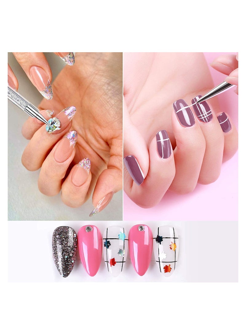 أوريتي 5 قطع من فرش رسم خطوط الأظافر - Image 4