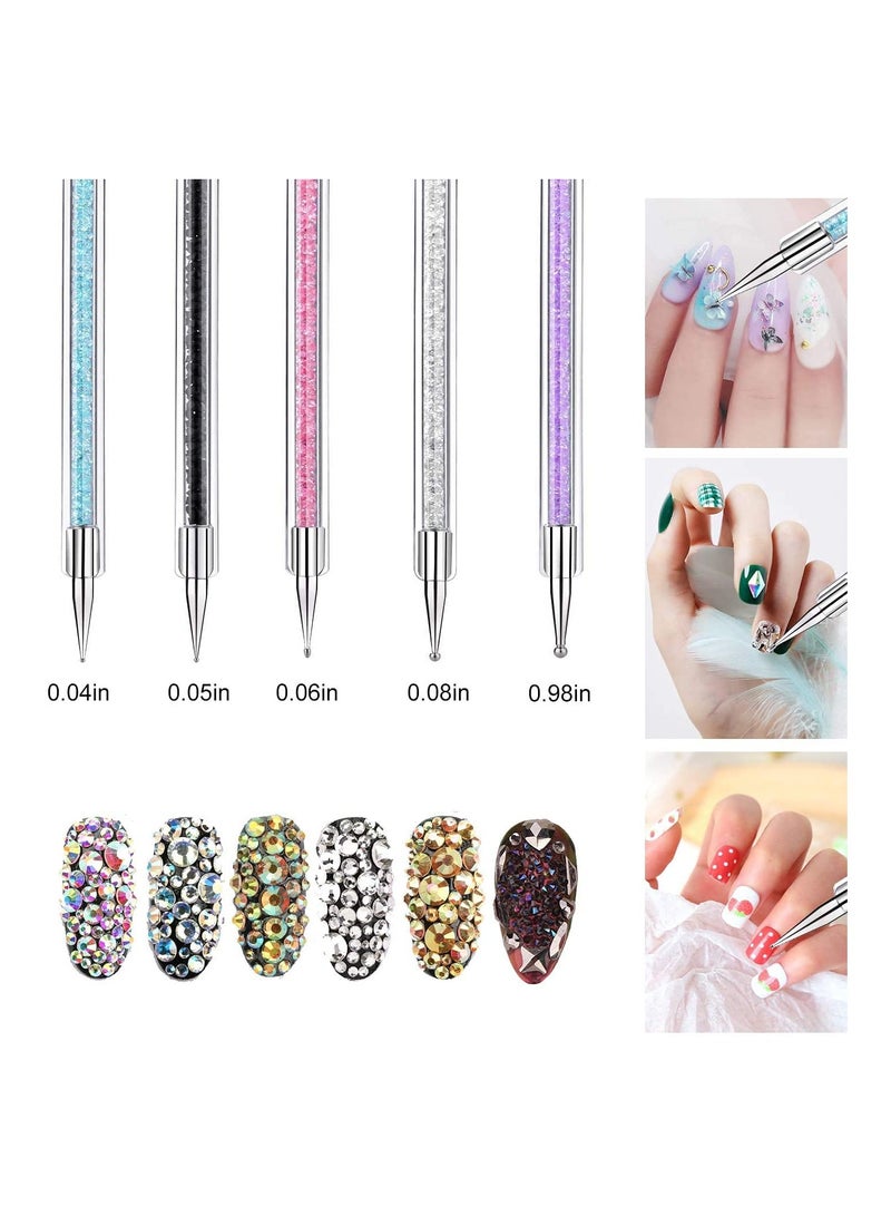 أوريتي 5 قطع من فرش رسم خطوط الأظافر - Image 2