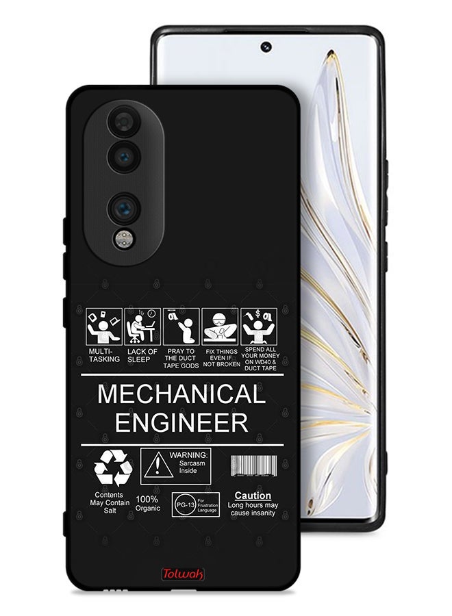 Tolwak Honor 70 Protective Case Cover Mechanical Engineer Sticker - Image 1
