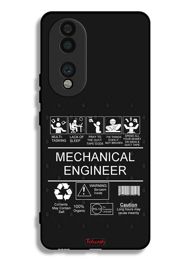 Tolwak Honor 70 Protective Case Cover Mechanical Engineer Sticker - Image 2