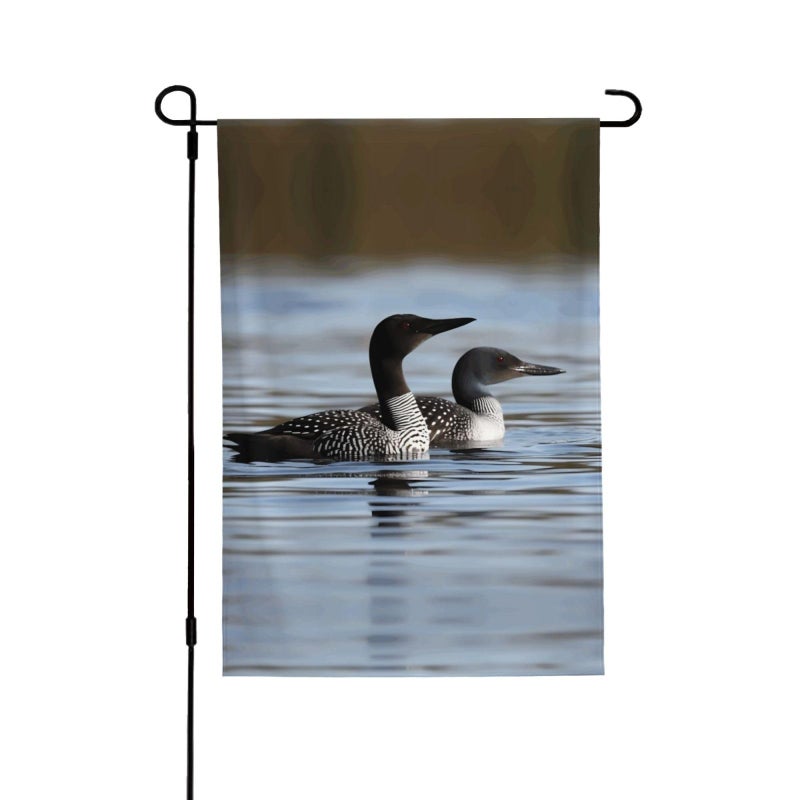 Double Sided Garden Flag Loon Birds 28x40 Inch Outdoor Yard Decor - Image 2