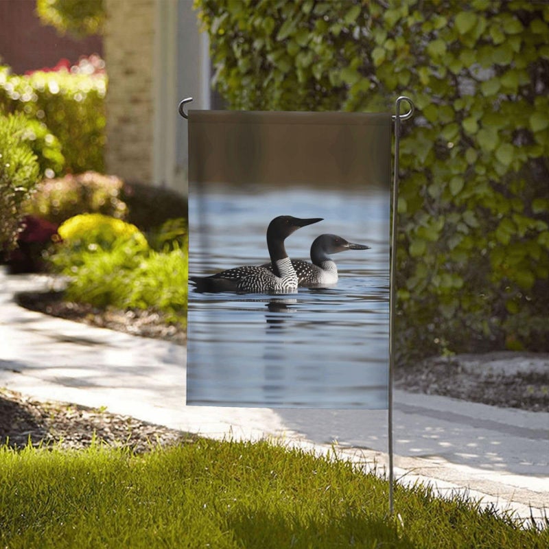 Double Sided Garden Flag Loon Birds 28x40 Inch Outdoor Yard Decor - Image 5