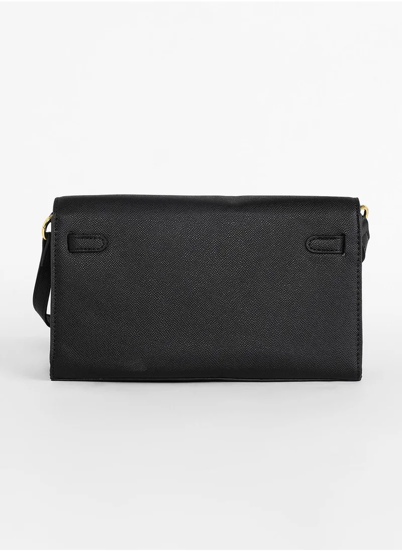صوص هاوت The Overlap Sling Bag - Midnight Black