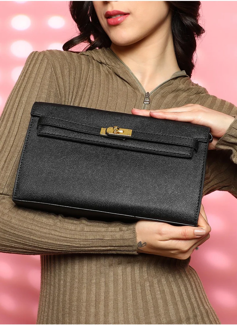 صوص هاوت The Overlap Sling Bag - Midnight Black