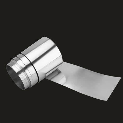VAKOOBA Stainless Steel 304 grade 005mm Thickness100mm wide x1m Foil Sheet 48 Gauge  - Image 4