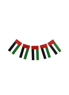 UAE Flag Banner 30x20cm Set of 7 Flags Show Your National Pride in Style