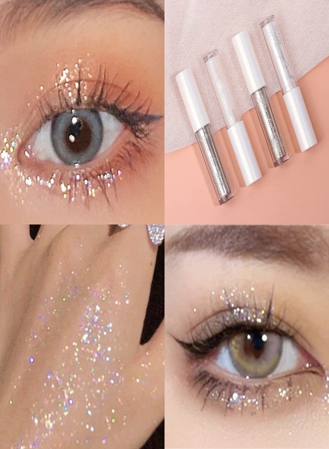 Erinde Liquid Glitter Eyeshadow Eyeliner #01 +#04 - Image 2