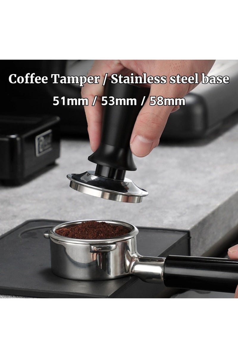 إيروريكس مكبس قهوة إسبريسو 51 مم، 58 مم، 53 مم، 54 مم، 51 مم، مكبس قهوة باريستا مع زنبرك معاير من الفولاذ المقاوم للصدأ - Image 1