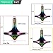 CHEETOP Stainless Steel Spinning Top Premium Exquisite Perfect Balance Well Made Metal Desk EDC Little Fidget Toy Spin Long Time Over 6 Minutes Great Value Iridescent 3PCS Large Medium Small - Image 4
