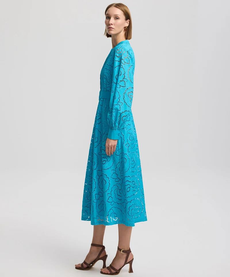 Ipekyol Embroidered Midi Dress