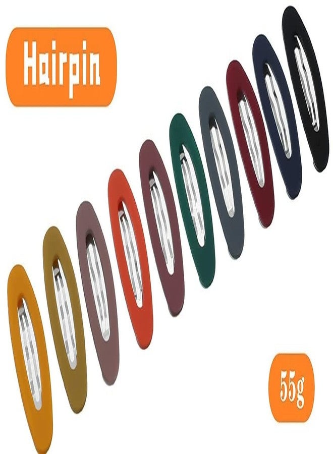 CHRONEX 6Pcs Soft Silk Satin Ties Scarf Scrunchies with 12pcs Matte Finish Tic Tic Hair Clips - Image 3