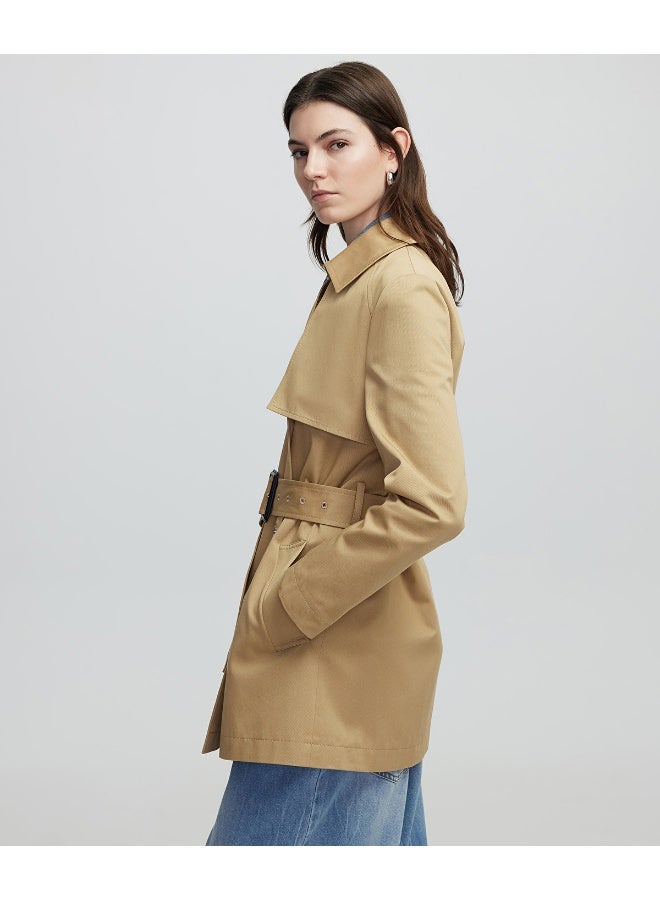 Ipekyol Double-Breasted Trench Coat With Belt  - Image 2