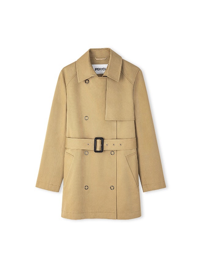 Ipekyol Double-Breasted Trench Coat With Belt  - Image 4